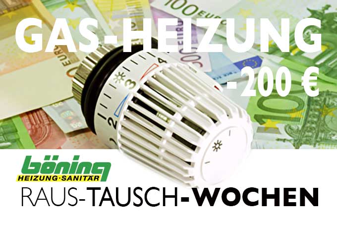 Gasheizung Rendsburg - raustauschwochen